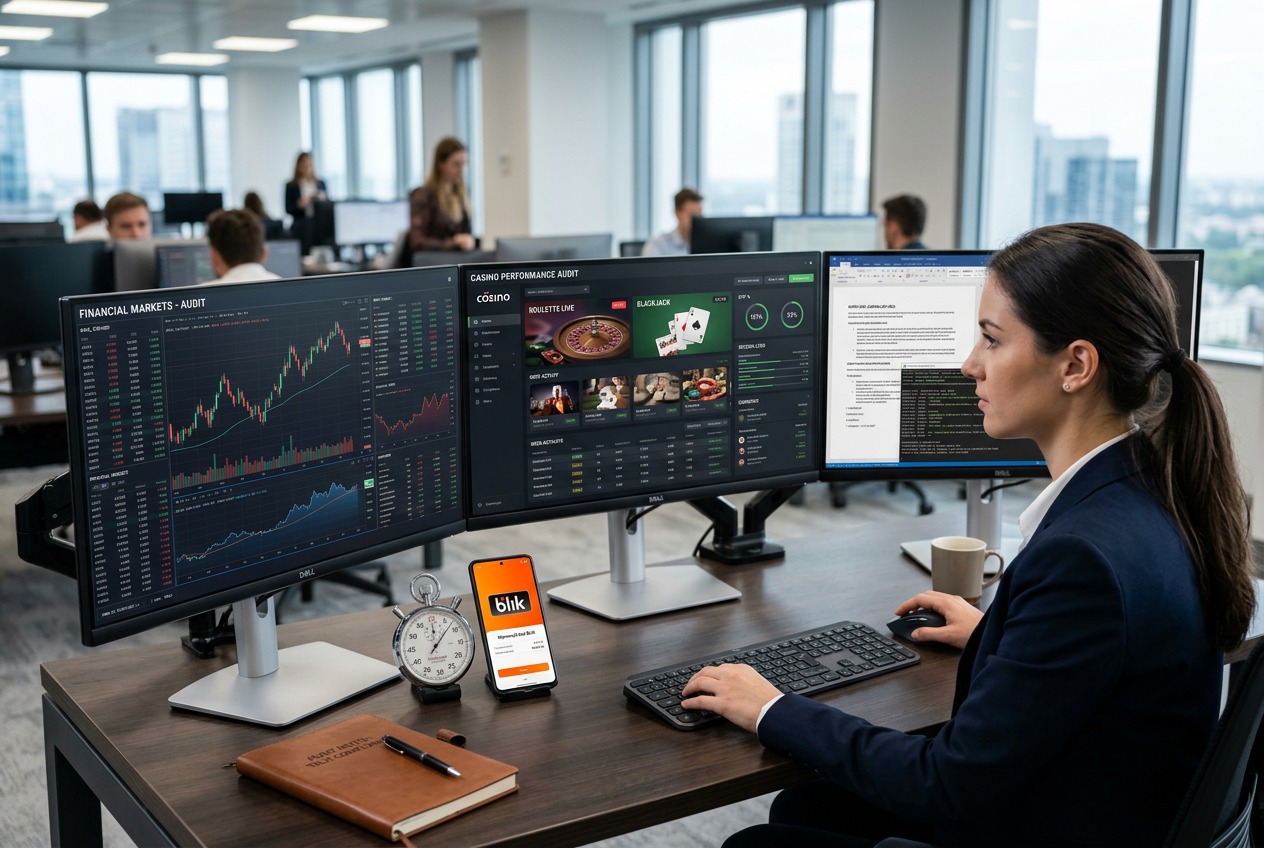 Digital audit process of online casino transaction speeds